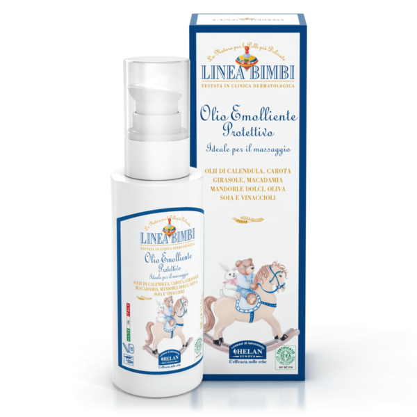 Linea Bimbi Olio Emolliente Protettivo Helan