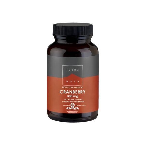 terranova cranberry 300mg liofilizzato fresco 50 capsule