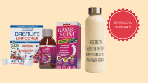 DRENBOX -drena con stile ( e ironia ) borraccia " Freschezza " in regalo