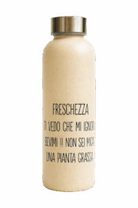 Borraccia "Freschezza" - Idratati con stile e un sorriso -  600ml