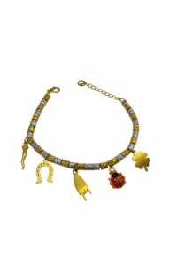 Bracciale ciondoli portafortuna