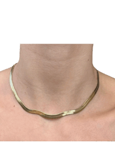 Collana Snake dorata