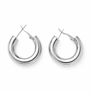 Orecchini cerchio argentato ESAURITO