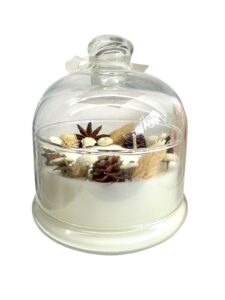 Candela White - con campana in vetro - 300gr