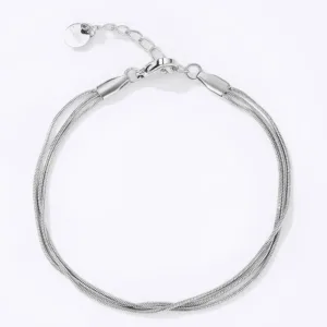 Bracciale Filo - argentato