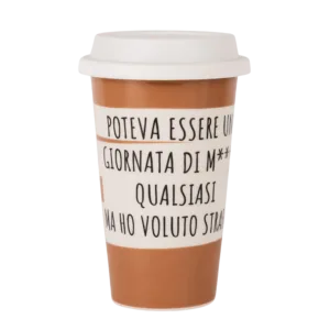 Tazza "Giornata di m***a" in ceramica