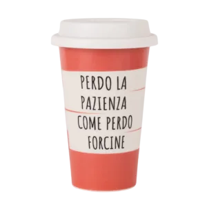 Tazza "Pazienza" in ceramica