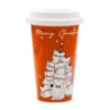 Tazza "Gatti Natale" in ceramica