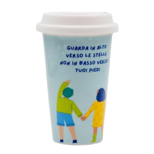 Tazza "Stelle" in ceramica