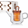 Teiera in vetro borosilicato - Ambra 800 ML