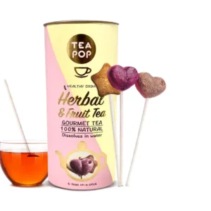 Tea Pop Fruits - 6 bastoncini