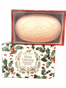 Sapone Natale 300g handmade - Bacche Rosse