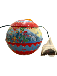 Pallina con Tè di Natale Red - 10 filtri