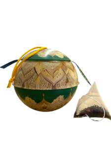 Pallina con tè di Natale Gold - 10 filtri