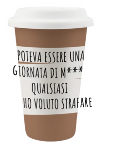 Mug Americana " Giornata Di M***a" - 260ml