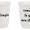 Tazzine caffè DISAGIO-GENTE