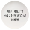 Piatto Ironico - " Palle e Spaghetti "