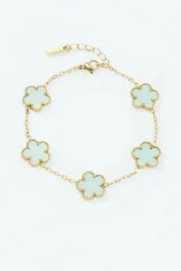 Bracciale Éloïse – Celeste Madreperla
