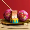 Pallina Rossa con Caramelle Leone