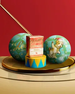 Pallina Verde con caramelle Leone