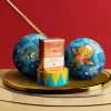 Pallina Blu con caramelle Leone