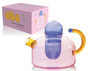 Teiera in vetro borosilicato - Alba