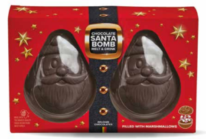 Choco Santa Bomb - Cioccolato e marshmallow